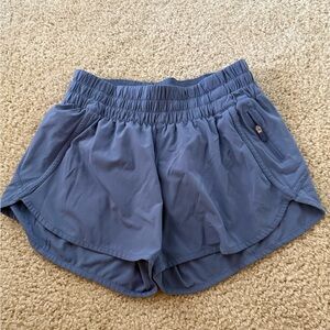 lululemon athletica Slate Blue HR 4 inch Athletic Shorts